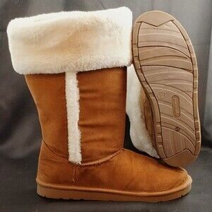 AriZona Jean Co. Summit Carra Women's Boot Cognac Original Winter Size 9